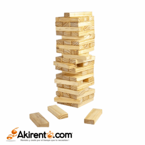 Alquiler Jenga Gigante Akirento