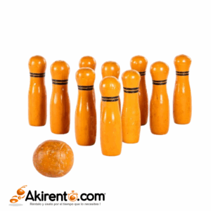 Alquiler Juego de Mini Bolos Criollos