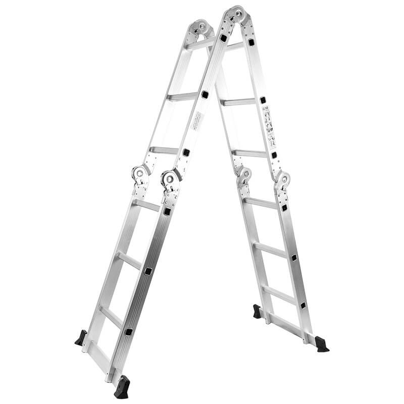 Alquiler Escalera de Aluminio Plegable 12 Pasos 