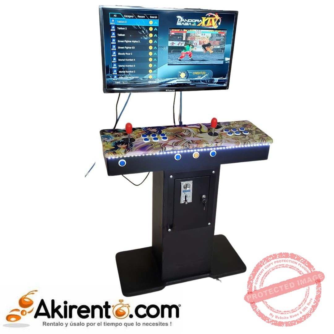 Alquiler Arcade Multijuegos con Monitor